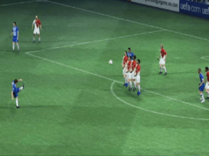 UEFA Champions League 2004-2005 (Europe) Game Play Snaps